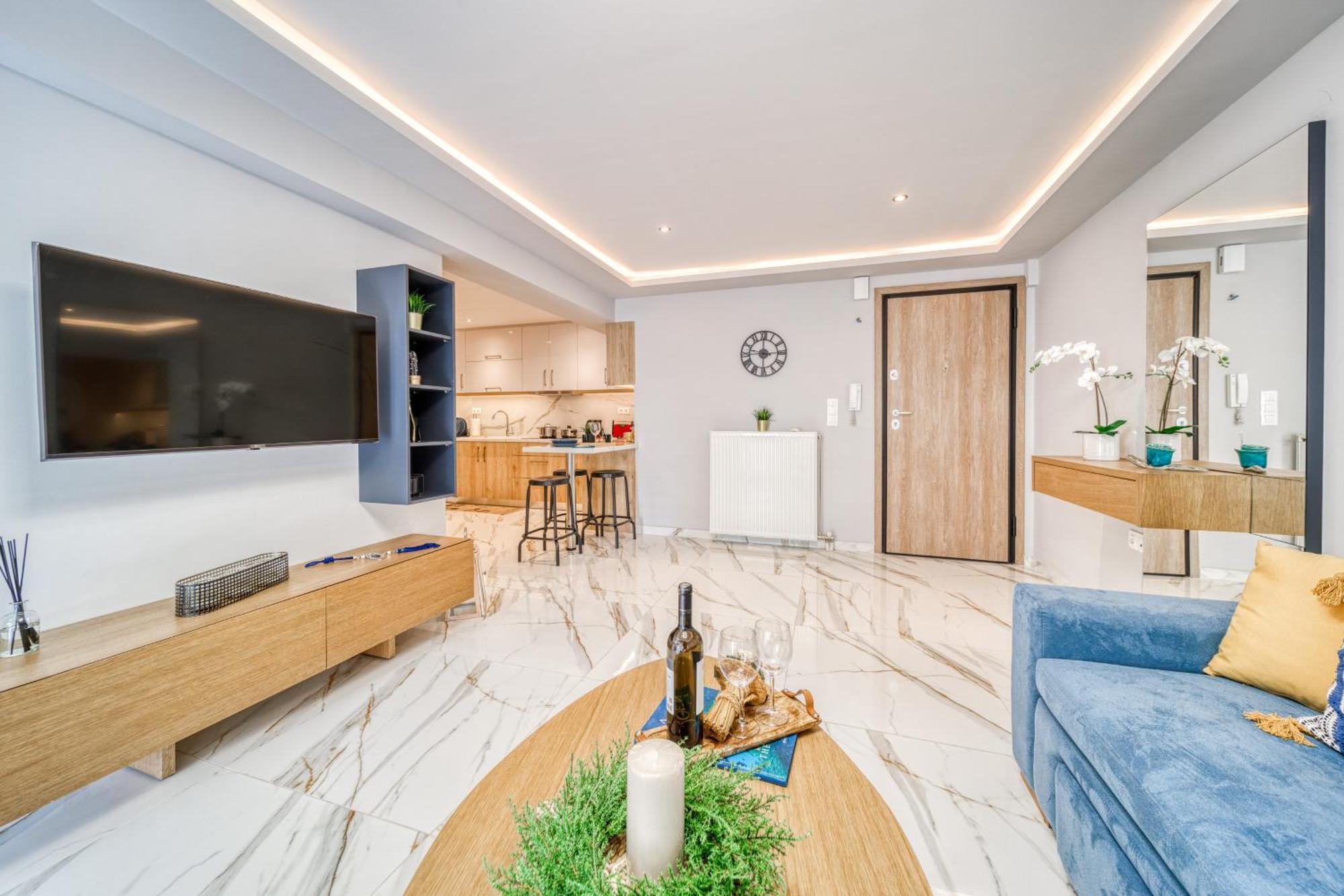 Athens Riviera, Seaview, Beachfront, Lux Apartment On Starbucks Building Esterno foto