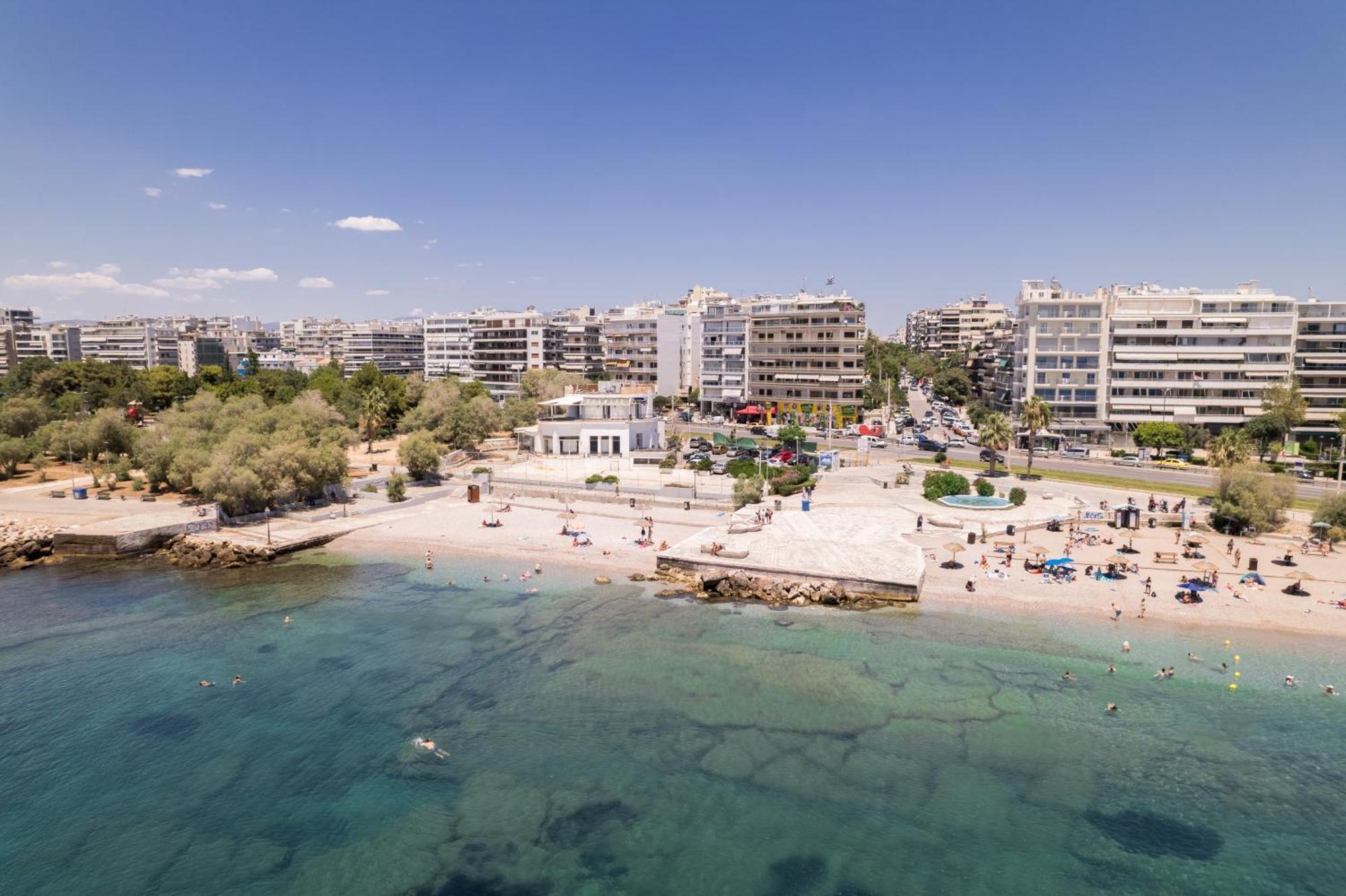 Athens Riviera, Seaview, Beachfront, Lux Apartment On Starbucks Building Esterno foto