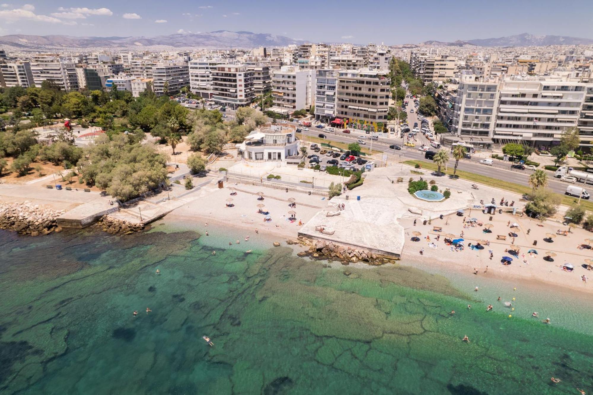 Athens Riviera, Seaview, Beachfront, Lux Apartment On Starbucks Building Esterno foto