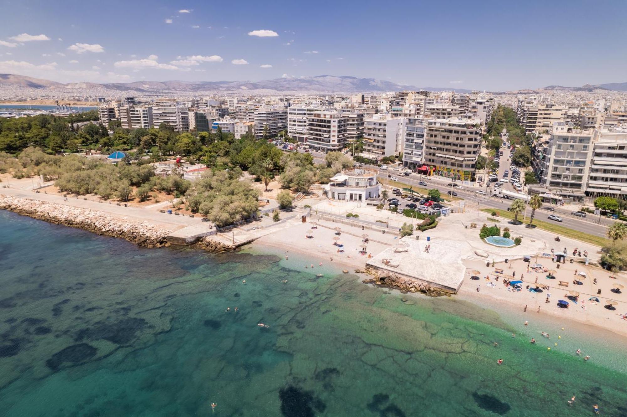 Athens Riviera, Seaview, Beachfront, Lux Apartment On Starbucks Building Esterno foto